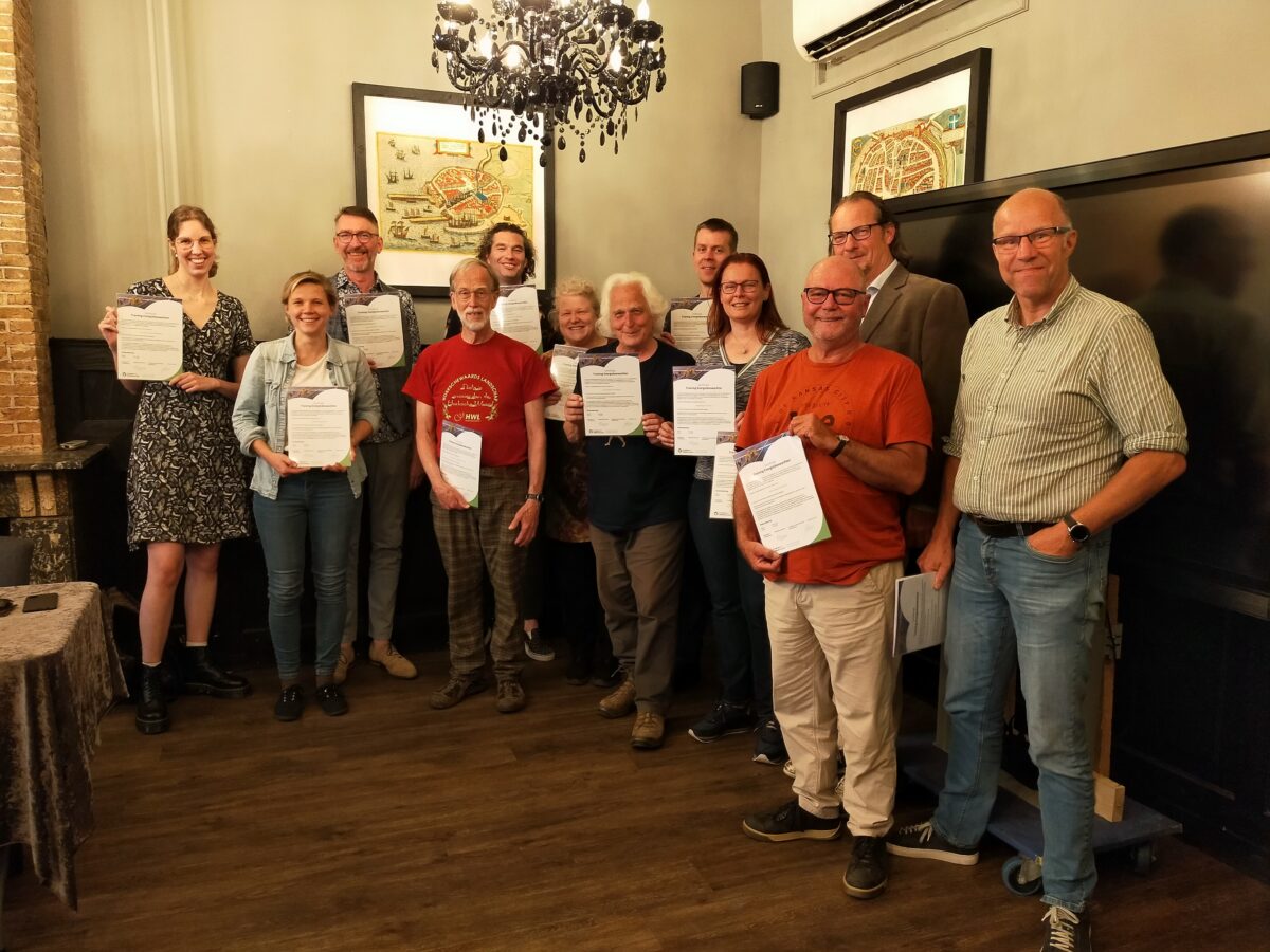 Twintig Zuid-Hollandse Energieboswachters opgeleid