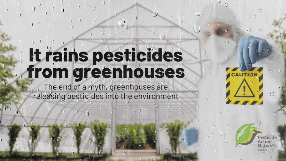 Onderzoek van watermonsters bevestigt dat “gesloten” kassen een alarmerend aantal pesticiden lekken