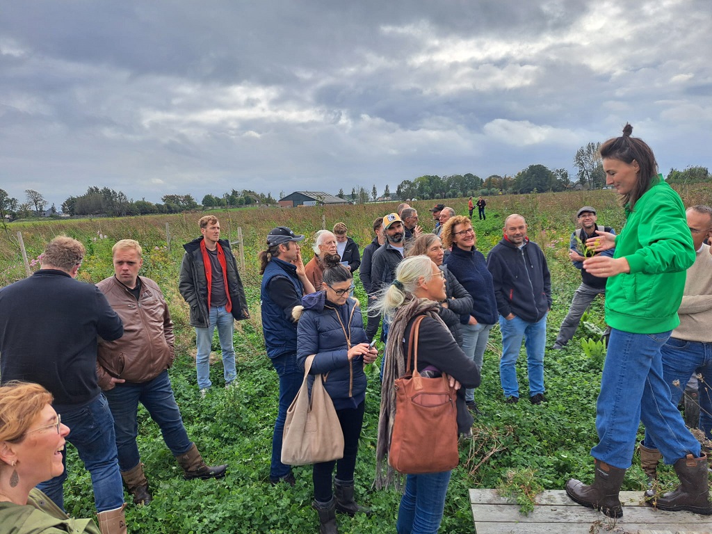 Samen leren over Agroforestry proefpercelen: op excursie in Noord-Holland