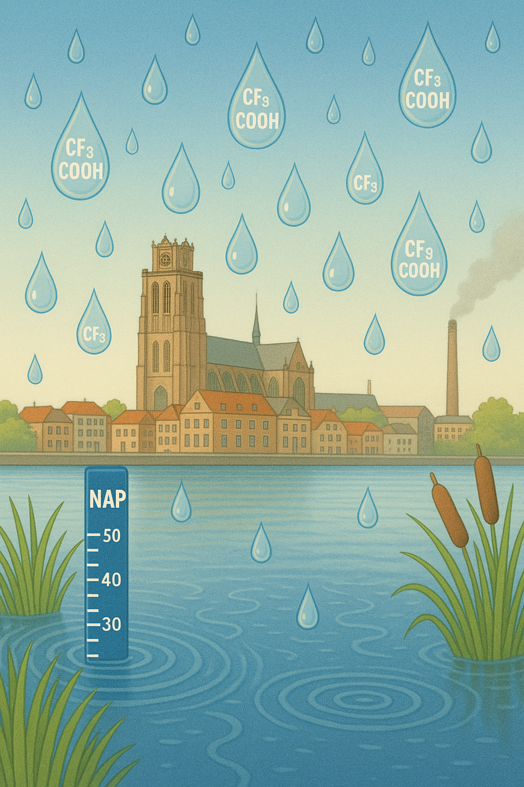 NMZH dient zienswijze in: Geen vergunning voor lozing TFA door Chemours